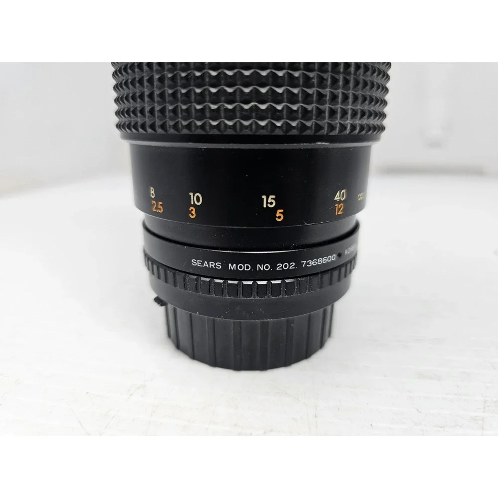 Sears Model 202 Camera Lens Auto Zoom‎ Multi-Coated 1:4.0-5.6 f=60-300mm